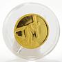 Andorra set of 3 coins 10 dinars Jesus Christ Series Culture gold + silver 2006