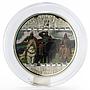 Cook Islands 20 dollars Viktor Vasnetsov Three Bogatyrs proof silver coin 2010