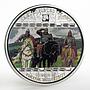 Cook Islands 20 dollars Viktor Vasnetsov Three Bogatyrs proof silver coin 2010