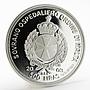 Malta 500 liras Champions for Peace series Pope John Paul II silver coin 2003