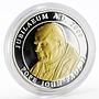 Malta 500 liras Champions for Peace series Pope John Paul II silver coin 2003