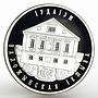 Belarus 10 rubles Faiths series Judaism Valozhyn Yeshiva proof silver coin 2010