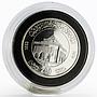 Morocco 200 dirhams 40th Anniversary of Revolution proof silver coin 1993