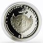 Palau 5 dollars Marine Life Protection series Sea Treasures silver coin 2010