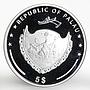 Palau 5 dollars Marine Life Protection series Sea Treasures silver coin 2010