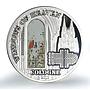 Cook Islands 10 dollars Cologne Cathedral silver coin 2010