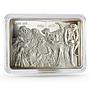 Niue 2 dollars 450 Years of William Shakespeare colored proof silver coin 2014