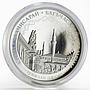 Cameroon 500 francs The Big Khan Mosque proof silver coin 2017