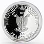 Cameroon 500 francs The Big Khan Mosque proof silver coin 2017