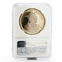 Lesotho 15 Maloti Year of Child PF-66 NGC pattern copper-nickel coin 1979