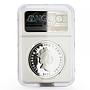 Niue 2 dollars Star Wars Anakin Skywalker PF-70 NGC colored silver coin 2012