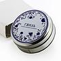 Cook Islands 5 dollars Russian Folk Crafts series Gzhel colored silver coin 2012