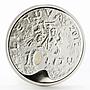 Lithuania 10 litu Lithuanian Culture series Fine Arts proof silver coin 2012