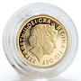 Britain Sovereign George slaying dragon Proof gold coin 2007 with Box whit CoA