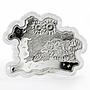 Niue 1 dollar Russian Regions series Kuban proof silver coin 2016