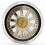 Niue 1 dollar Wheel of Fortune colored proof silver coin 2014