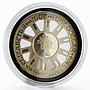 Niue 1 dollar Wheel of Fortune colored proof silver coin 2014