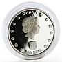 Ghana 500 sika Helsinki Olympic Games series Pole Vaulting silver coin 2005
