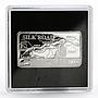 Cook Islands 2 dollars The Silk Road Trade Route proof silver coin 2015