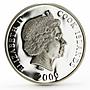 Cook Islands 10 dollars World Monuments series Sagrada Familla silver coin 2009