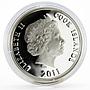 Cook Islands 10 dollars World Monuments Italian Landmarks silver coin 2011