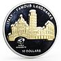 Cook Islands 10 dollars World Monuments Italian Landmarks silver coin 2011