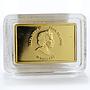 Cook Island 10 $ Lunar Calendar Year of rabbit Two rabbits Colour gold coin 2011