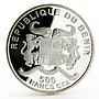 Benin 500 francs 85 Years of Vatican State Pope Franziskus silver coin 2014