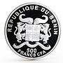 Benin 500 francs 85 Years of Vatican State Pope Benedict XVI silver coin 2014