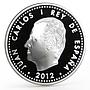 Spain 10 euro European Artists series Juan Gris proof silver coin 2012