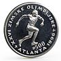 Bosnia and Herzegovina 500 dinara Atlanta Olympics Sprinter nickel coin 1996