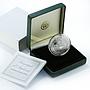 Andorra, 10 dinars, Holy Helpers, St. George, silver proof coin, 2010