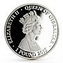 Gibraltar 1 pound Convoy SL 64 series Merchant Navy proof silver coin 2015