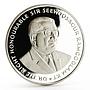 Mauritius 20 rupees 50th Birth of Prince Charles Philip proof silver coin 1997