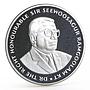 Mauritius 20 rupees 50th Birth of Prince Charles Philip proof silver coin 1997