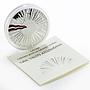 Latvia 1 lats State series Rebirth of the State proof silver coin 2007