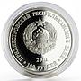 Transnistria 100 rubles Famous Transnistrians L.S. Berg silver coin 2000