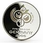 Trinidad and Tobago 100 dollars Football World Cup in Germany silver coin 2006