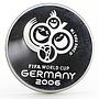 Trinidad and Tobago 100 dollars Football World Cup in Germany silver coin 2006