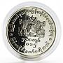 Myanmar 5000 kyats Government of Republic of Union Myanmar silver coin 2015