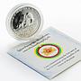 Myanmar 5000 kyats Government of Republic of Union Myanmar silver coin 2015