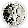 Mexico 5 pesos 2006 World Cup Soccer Games Football proof silver coin 2006