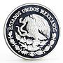 Mexico 5 pesos 2006 World Cup Soccer Games Football proof silver coin 2006