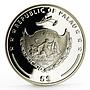 Palau 5 dollars Secrets of the Sea Marine Life Protection proof silver coin 2013