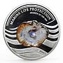 Palau 5 dollars Secrets of the Sea Marine Life Protection proof silver coin 2013