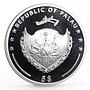 Palau 5 dollars Secrets of the Sea Marine Life Protection proof silver coin 2013