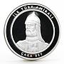 Turkey 20 lira Chaka Bey the Seljuk Commander of Warships proof silver coin 2016