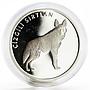 Turkey 20 lira Animal series Striped Hyena proof silver coin 2005