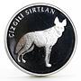 Turkey 20 lira Animal series Striped Hyena proof silver coin 2005