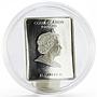 Cook Islands 5 dollars Patron Saints series St Tatiana proof silver coin 2011